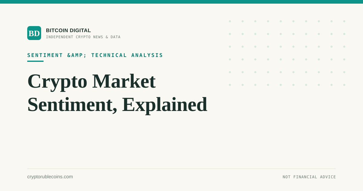 Crypto Market Sentiment, Explained