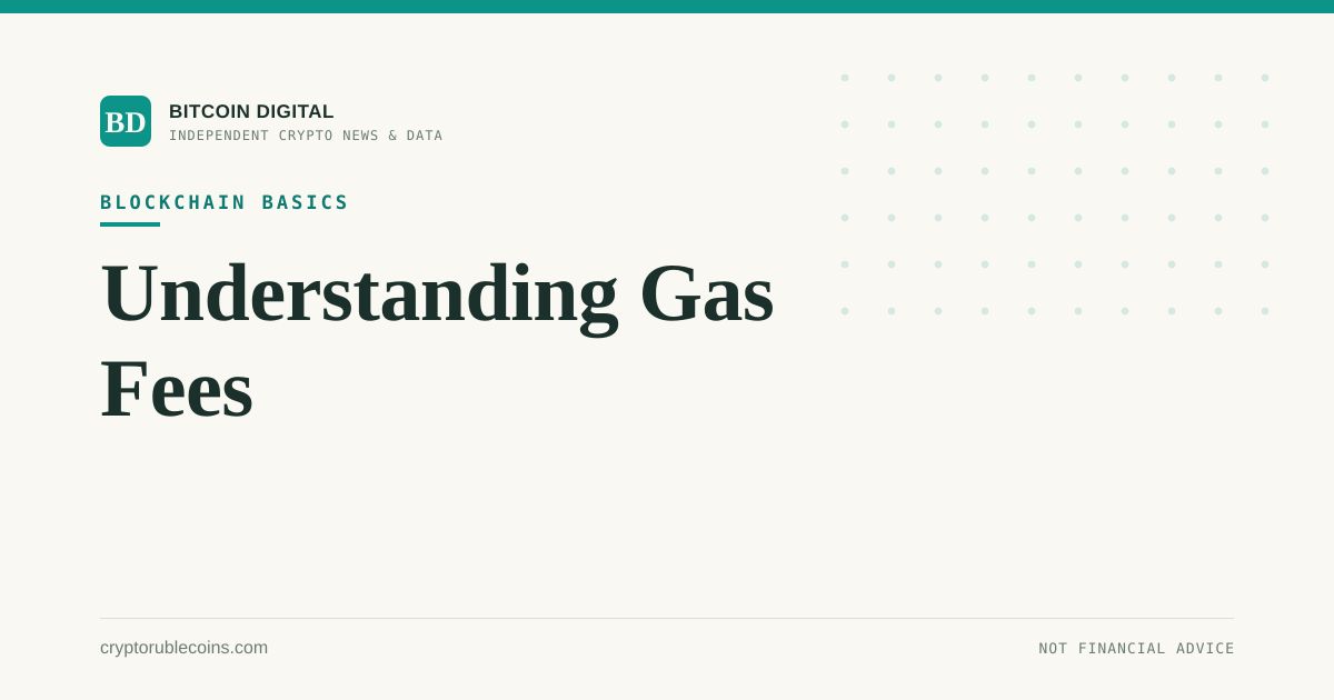 Understanding Gas Fees